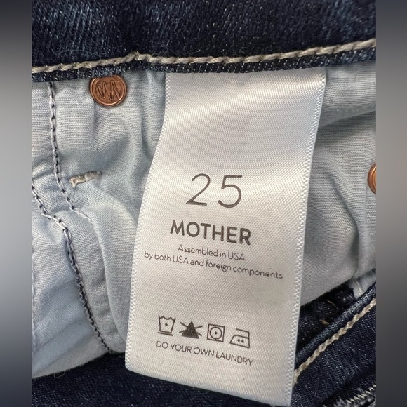 MOTHER The Stunner Ankle Fray in Teaming Up Size 25 - Picture 4 of 14